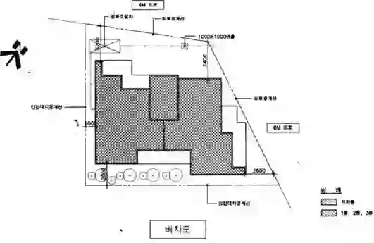 대산빌라 배치도 이미지
